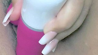 Close Up Pierced Twat Toying