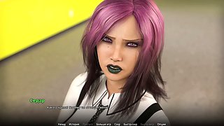 3D animated cartoon fantasy with some hardcore action in the bathroom