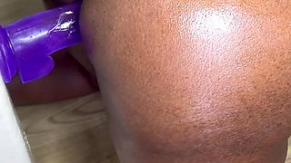 Trying Not to Get Caught Taking Backshots Mastubating.