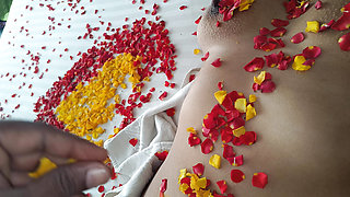 Tamil new married couples honeymoon celebration in private hotel