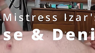 He Isn't Allowed to Cum / Tease and Denial