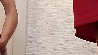 When I Came Out of the Shower Into the Kitchen, I Couldn't Help but Cum on My Stepmom's Ass