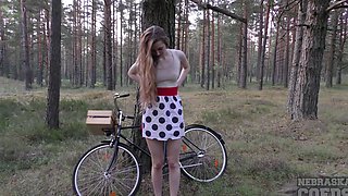 Outdoor Masturbation in a Eastern European Forest