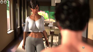 Jessie's Mom Entered the Kitchen & Almost Caught Us Fucking