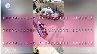 Tricking The Pizza Delivery Man !! He Dismantles My Ass And I Empty His Balls!!