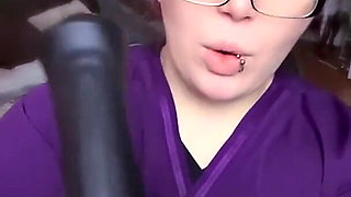 Nurse Empties Monster Cock Blockage