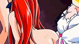 Milf and teen lesbian toons