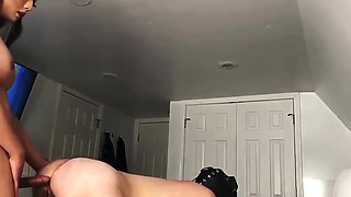 Sexy Asian Shebabe Fucking Her Man In The Ass