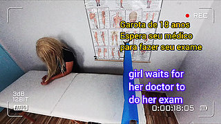 Gynecologist licked the patient's ass and fucked during exam!