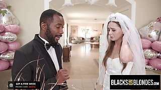 GANGBANGING The Bride On Her Wedding Day! - BlacksOnBlondes