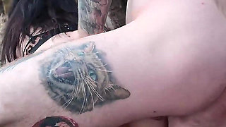 Flexi Girl Public Outdoor Anal Fucked