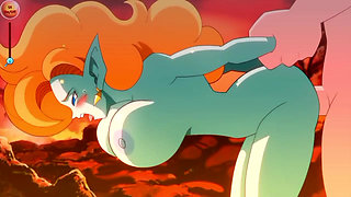 Kame Paradise 3 - Master Roshi and Zangya romnace