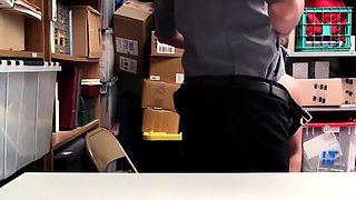 Legal Age Teenager Gets Banged By Store Security