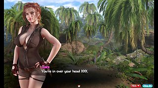 Animated big boobs and a juicy rump in this 3D game