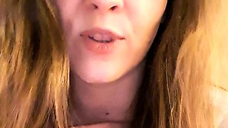 Amateur striptease and Solo masturbation
