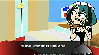 Total Drama Harem - Part 11 - Dominant Footjob by Loveskysan