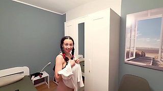 Step Sis Just Wanted Change Clothes, but This Happened