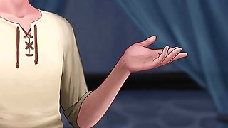 Big Boobs Giant Orc Woman Dirty Outdoor Sex and Pussy Creampie - Cartoon Animated Porn Game - What a Legend! - Part 25