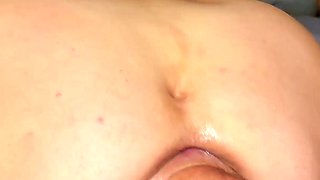 Neighbor's Nymphomaniac Wife Deep-throated on His Fist for Orgasm