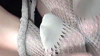 Amateur MILF in Handjob, Pantyhose Footjob and Fucking!