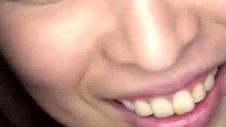 Internet Hook-up: a Big-tit Wife, Shaved Pussy Rubbing and Sucking My Cock -1