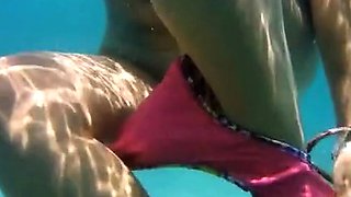 Serbian Cougar Gets Oiled Up