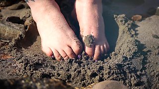 Feet at the Beach