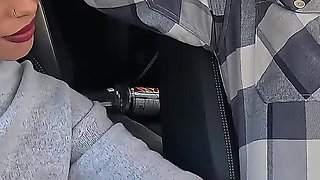 German Half African Brown Skin Small Tits Teen Lia Amalia Pick up for No Condom Fuck by Old Guy