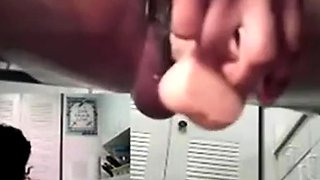 Black Girl Squirts with Sex Toy on Cam