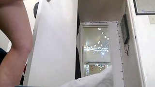 Super Close-Up First Anal Toy Experience on Webcam