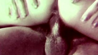 Brunette amateur blowjob and cock riding to earn some cash
