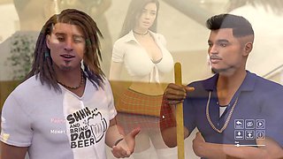 My pussy is dripping, hentai fun in sexy outfits