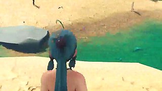 Getting Spit Roasted by Futa Monster Girls (sapphire Safari V.24 Animation)