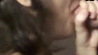 Horny College Nympho Sucks to Get a Facial During Her First Time at the Gloryhole!