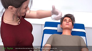 Sexy Doctor Made Her Patient Cum Hard - 3D Hentai Animated Porn with Sound - Measuring My Cum