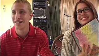 Angelina Mesmerizes with Teen Game of Blowjob Passion