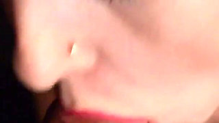 Hot Dinner with Blowjob and Cum Smallowing