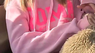 Meganlove Farting and Squirting Agony in My Car