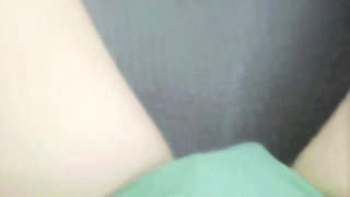 Letting the driver finger my wet horny pussy