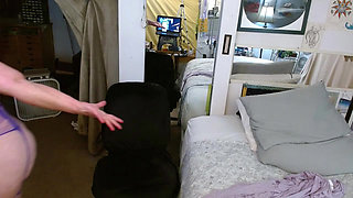 1282 Fun Roleplay Over 20 minutes Snapback Woman returns for a hookup