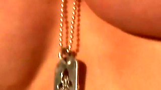 Caylian Curtis's First Porn a Slut with Two Big, Firm Tits Enjoys and Masturbates with a Sex Toy