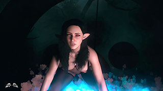 Halloween Stripdance No.1 - 3D VR Hentai Animation by VirtualHeaven