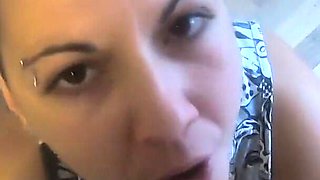 Anniversary blowjob with cum swallow