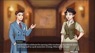 Magic Academy: Sloopy Blowjob Deepthroat and Massive Cumshot in the Mouth - Episode 6