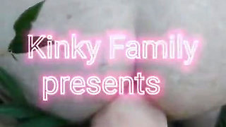 Fucking My Husband with a Huge Dildo in the Woods