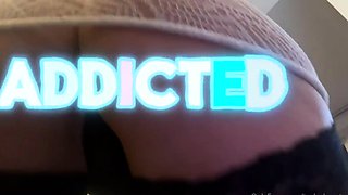 Gaping ass fisted by solo playing babe after big toy fun