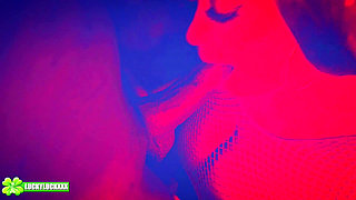 Lucky Gurl Sophia Rose - Red Light Special Amazing POV Blowjob