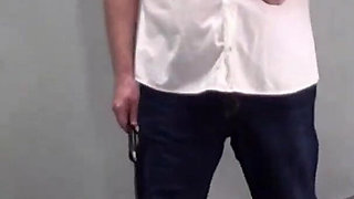 Brunette Luca Bella ass whip