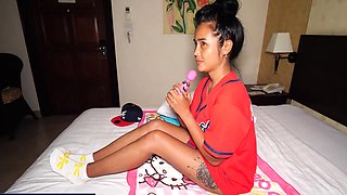 Big ass Thai MILF wife HOT pussy fuck