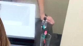 Stepbrother Looked on Stepsister in the Shower Until She Let Him Fuck Her